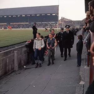 A Spot of Bother Ayresome Park Middlesbrough. March 1973