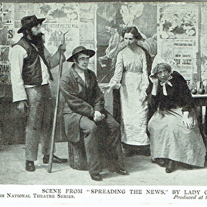 Spreading the News by Lady Gregory