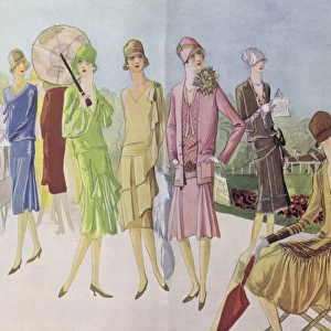 Spring 1927 Paris Fashions