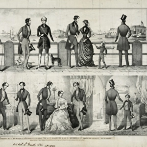 Spring and summer fashions for 1841, by A. F. Saguezs & G. C