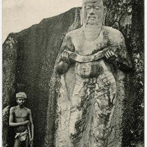 Sri Lanka - Statue of Parakramabahu I (1153-1186)