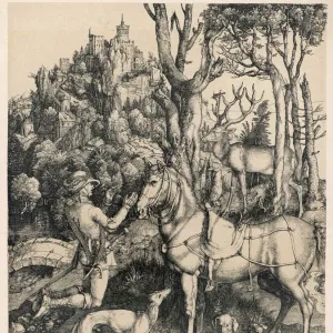 St Hubert / Durer / Hunting