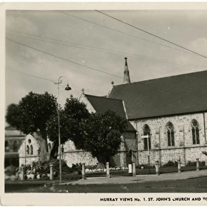 St. Johns Church and Town Hall, Fremantle, WA, Australia
