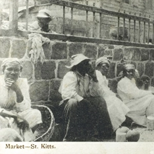 St Kitts & Nevis - The Market in St Kitts