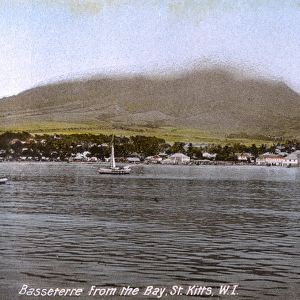 St. Kitts, West Indies - Basseterre - View from the bay