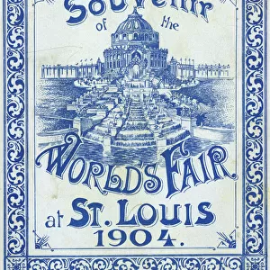 St. Louis World Fair, Missouri, USA - Souvenir Booklet Cover