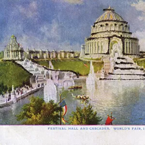 St. Louis Worlds Fair - Festival Hall and Cascades