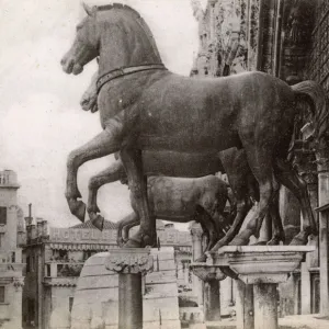 St. Marks Square, Venice, Italy - The Horses of St. Mark