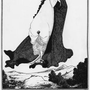 St Rose of Lima by Aubrey Beardsley