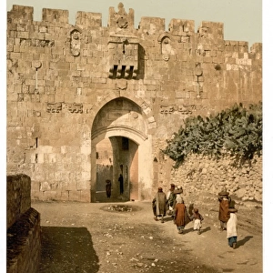 St. Stephens Gate, Jerusalem, Holy Land