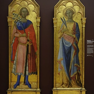 St. Victor and St. Corona, c. 1350, by Master for Palazzo Ven