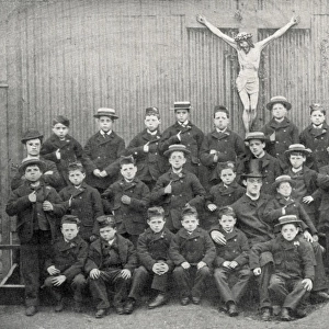 St Vincents Catholic Boys Home, Paddington, with Father Do