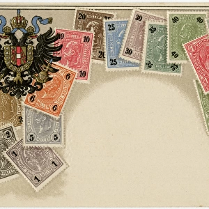 Stamp Card produced by Ottmar Zeihar - Austria