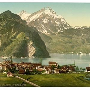 Stanstaad and Pilatus, Lake Lucerne, Switzerland