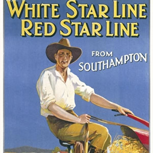 Star Line to Canada Poster
