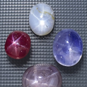 Star rubies and sapphires