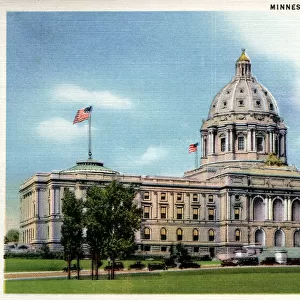 State Capitol Building, St Paul, Minnesota, USA