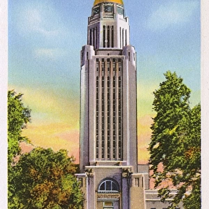 State Capitol Tower, Lincoln, Nebraska, USA