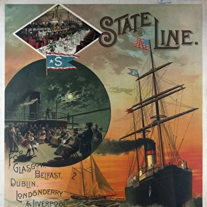 State Line--For Glasgow, Belfast, Dublin, Londonderry & Live