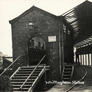 Station at Whittingham Asylum, Lancashire