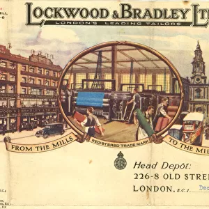 Stationery, Lockwood & Bradley Ltd, Tailors
