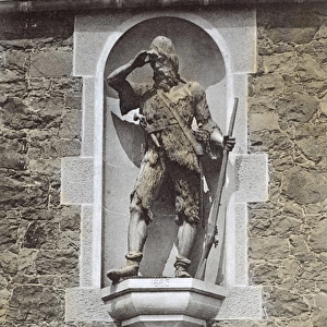 Statue of Alexander Selkirk - Lower Largo, Fife, Scotland