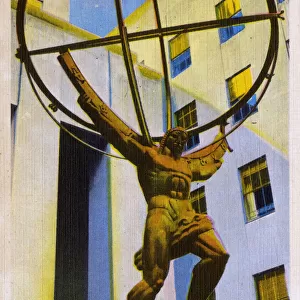 Statue of Atlas - Rockefeller Center - New York, USA