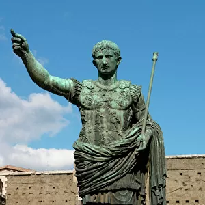 Statue of Emperor Augustus, Rome, Italy