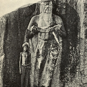 Statue of King Parakrama Bahu I, Polonnaruwa, Sri Lanka