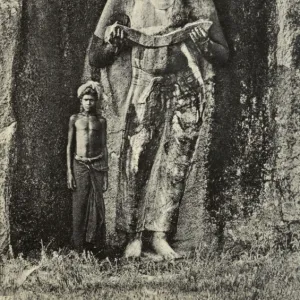 Statue of King Parakrama Bahu I, Polonnaruwa, Sri Lanka