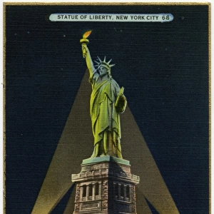 Statue of Liberty, Bedloe;s Island, New York, New York, USA