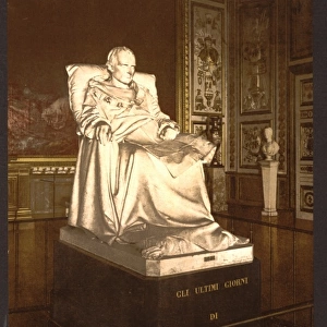 Statue of Napoloen I, dying, Versailles, France