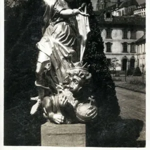 Statue in Prague - Czech Republic