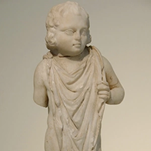 Statue of Telesphorus child. National Archaeological Museum