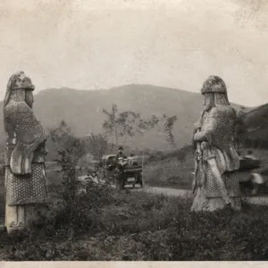 Statues on the Sacred Way - Ming Tombs, Beijing, China