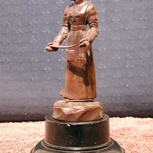 Statuette of a WWI nurse