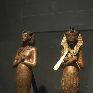 Statuettes from the tomb of Tutankhamun
