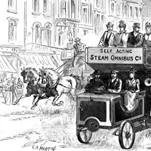 Steam Bus, London 1898