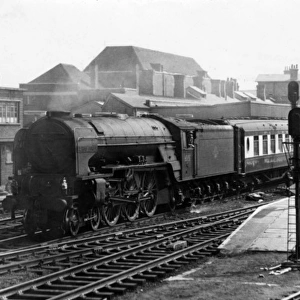 Steam locomotive Archibald Sturrock, Doncaster, Yorkshire