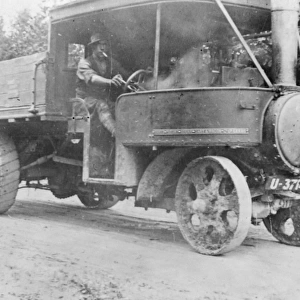 Steam powered vehicle, South Wales