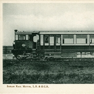 Steam Rail Motor Carriage