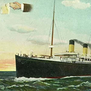 Steam Ship RMS Teutonic
