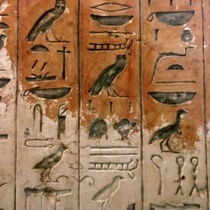 Stela fo Sensebek. Detail. 12th Dynasty. Limestone. Middle K