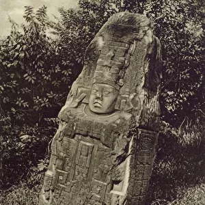 Stela K - Ruins of Quirigua, Guatemala