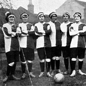 The Sterling Companys Womens Football Team, 1917
