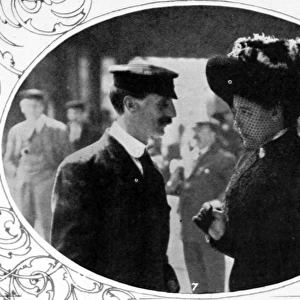 A steward and stewardess, surviving crew of the Titanic