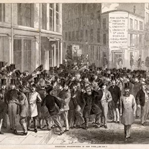 Stockbrokers in New York 1864