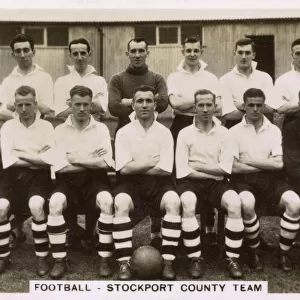 Stockport County FC football team 1935