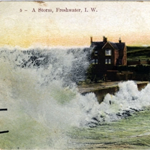 A Storm, Freshwater, Isle of Wight