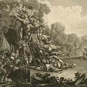 The Storming of the Castle of St Salvador 1705